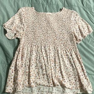Pink urban romantic top